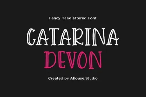 Catarina Devon Display font