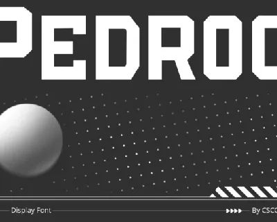 Pedroc font