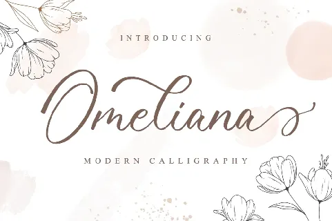 Omeliana font