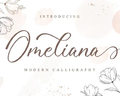 Omeliana font