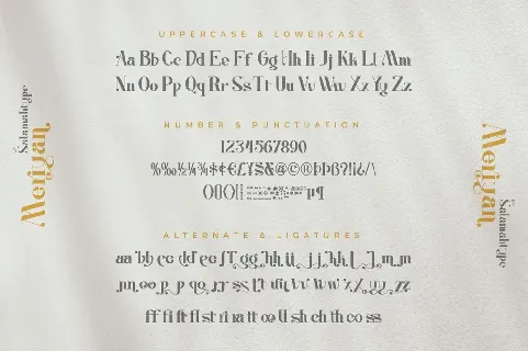 Meriyan font