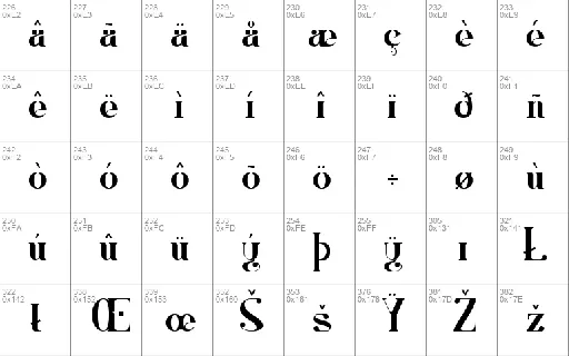 Meriyan font