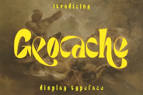 Geocache Elegant Demo font