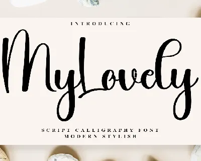MyLovely font