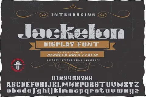 Jackelon font