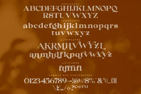 Aegra Kicye font