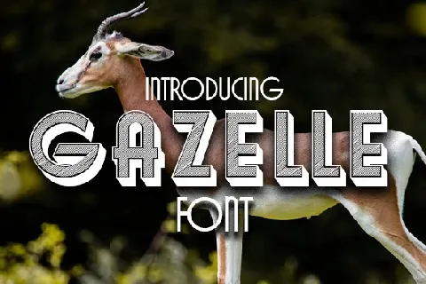 Gazelle font