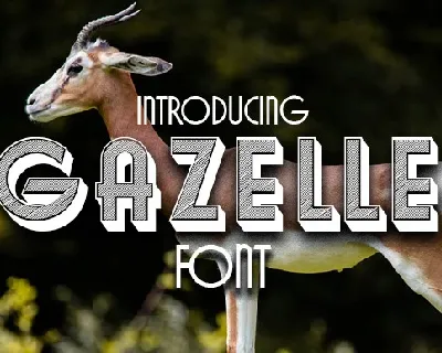 Gazelle font