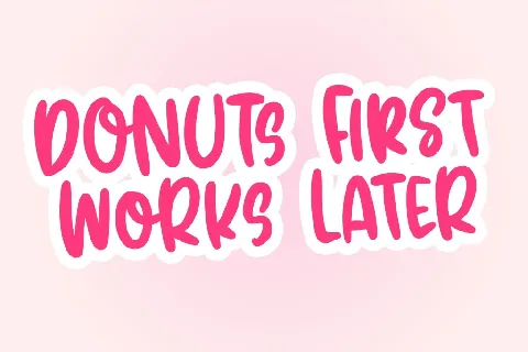 Baby Donuts font