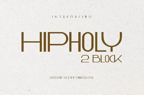 Hipholy font