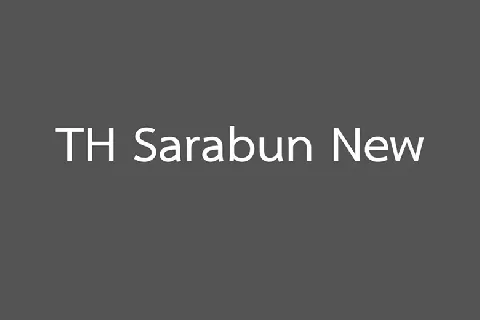 Th-Sarabun-New-Font font