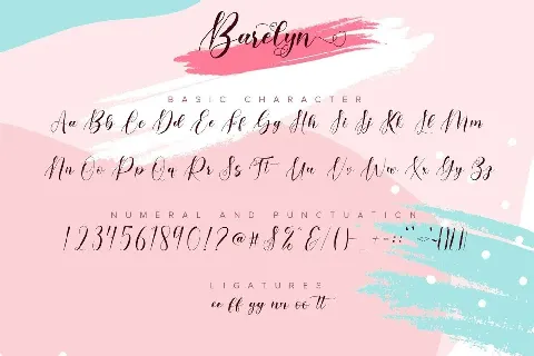 Barelyn font