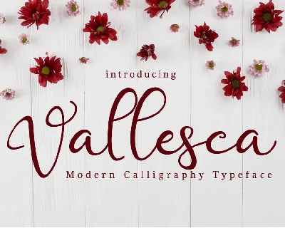 Vallesca font