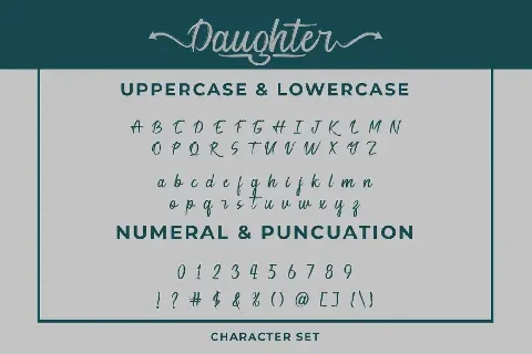 Daughter Demo font