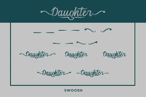 Daughter Demo font