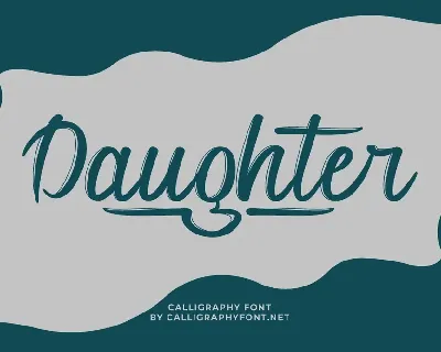 Daughter Demo font