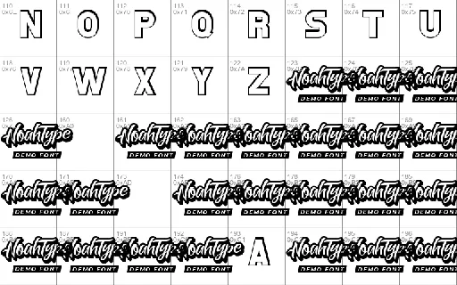 Jumpoff Demo font