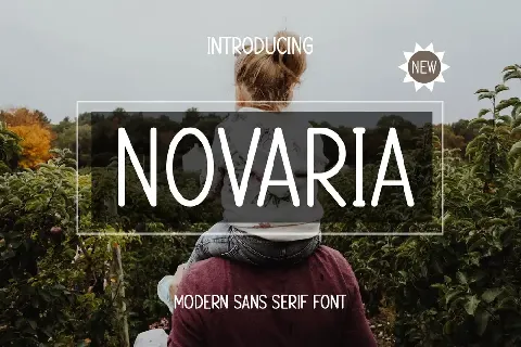 Novaria font