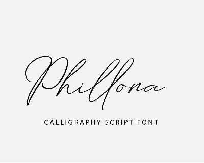 Phillona font