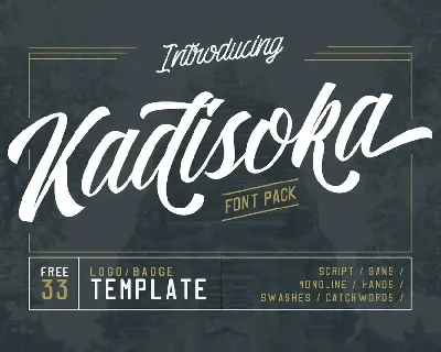 Kadisoka font