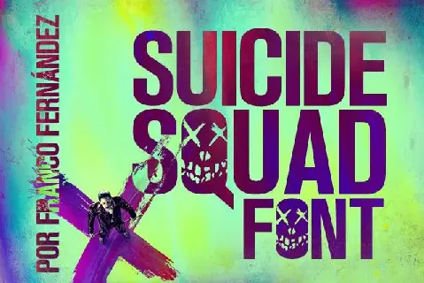 Suicide Squad font