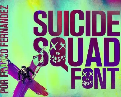 Suicide Squad font
