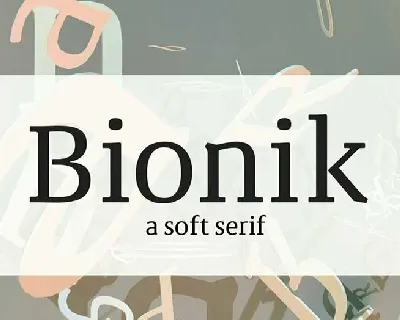 Bionik Family font