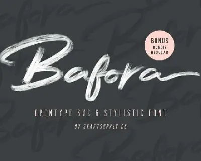 Bafora font