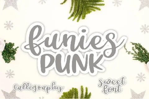 Funies Punk font