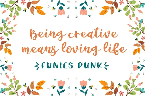 Funies Punk font