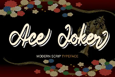 Ace Joker font