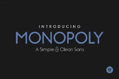 Monopoly Sans font
