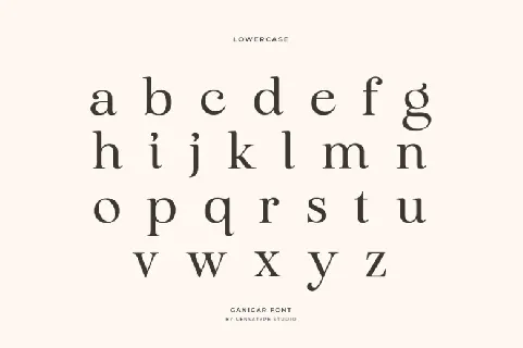 Ganigar font