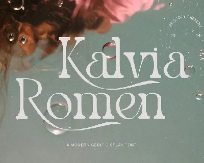 Kalvia Romen font