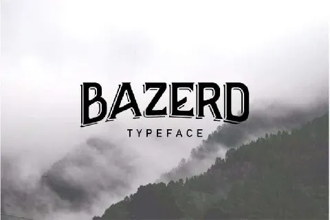 Bazerd Typeface Free font