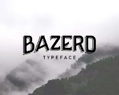 Bazerd Typeface Free font