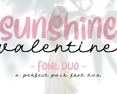 Sunshine Valentine Script font