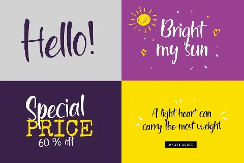 Violetta Sunniva font