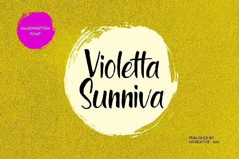 Violetta Sunniva font