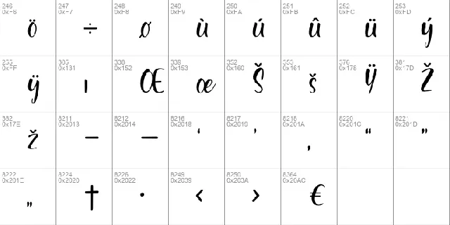 Violetta Sunniva font