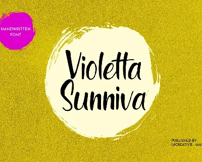 Violetta Sunniva font