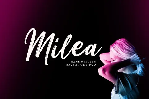 Milea Demo font