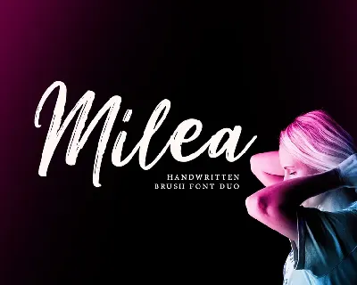 Milea Demo font