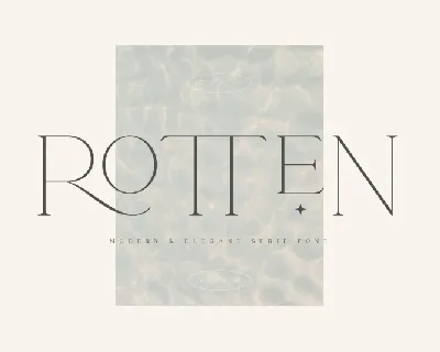 Rotten font