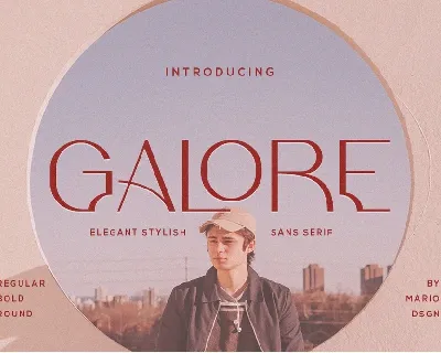 Galore font