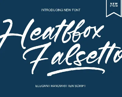 Heatffox Falsetto font