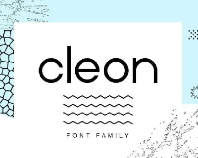 Cleon font