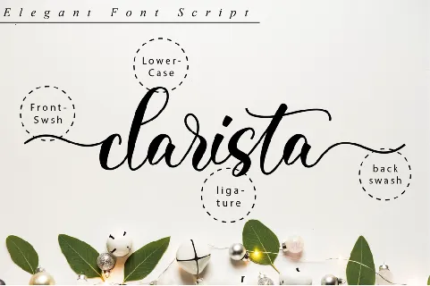 Clarista font