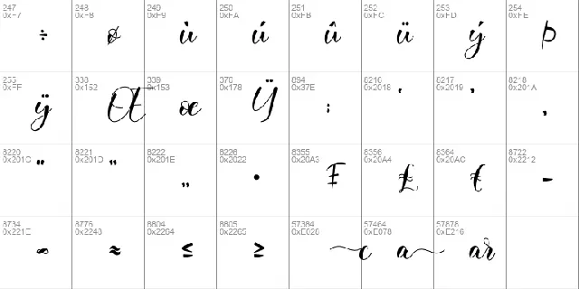 Clarista font