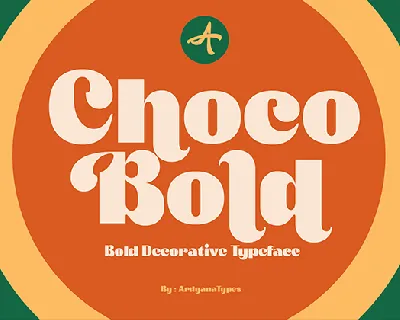 Choco Bold font